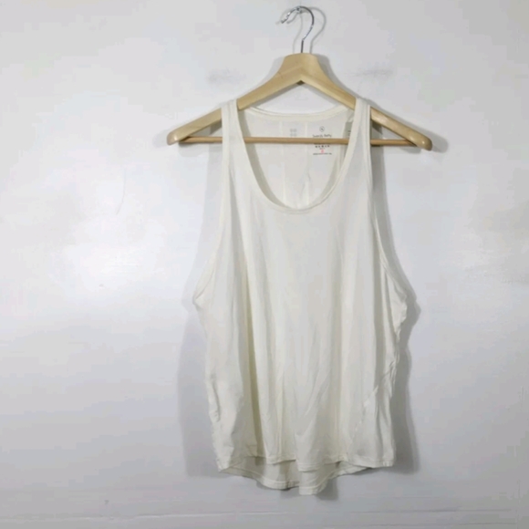 SWEATY BETTY Women's Lily White Energise Workout Tank Top NWT Size XL - Picture 1 of 8